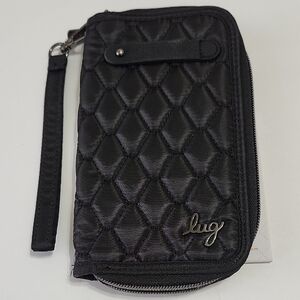 LUG, Black Tram Wristlet/Wallet
